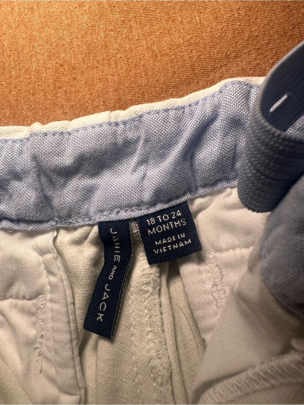 Janie and Jack Cream Dress Pants for Kids